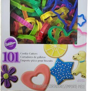 Wilton Baking 101 Count Plastic Cookie Cutters